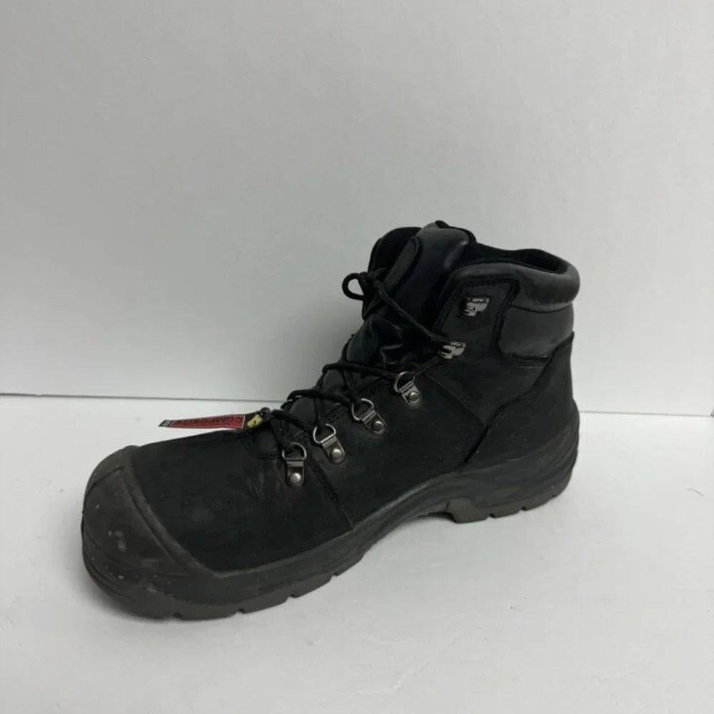 Rocky Mens Hiker 6” Waterproof Comp Toe Work Boot Black Size 12 M